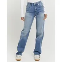 Tally Weijl High-waist-Jeans SPADEPEPPER Baumwollmischung, High-Waist mit geradem Beinverlauf