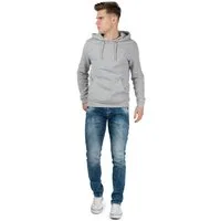 Cipo & Baxx Slim-fit-Jeans Herren Slim Fit Hose Stonewashed BA-CD533 Kontrastnaht und verzierte Gesäßtaschen