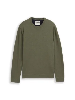 Tom Tailor - Pullover grün - Gr. - XXXL