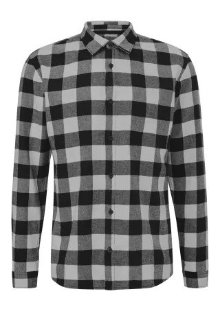 qs - Hemd schwarz - Gr. - XXL