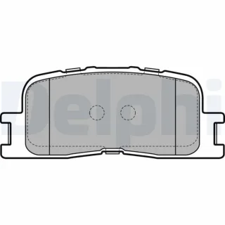 Delphi Bremsbel?ge hinten Toyota Camry V3