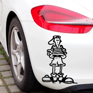 Manneken Pis Aufkleber - 04