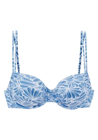 LASCANA - Venice Beach LM exkl. Sport Bügel-Top blue - Gr. - 38D