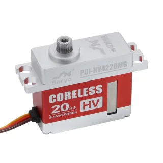 JX PDI-HV4220MG 20kg 8.4V Coreless Metal Gear Digital Servo for RC Car Boat Airplane Helicopter