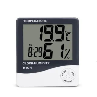 HTC-1 HTC-2 LCD Electronic Digital Temperature Humidity Meter Home Thermometer Hygrometer Indoor Outdoor Weather Station