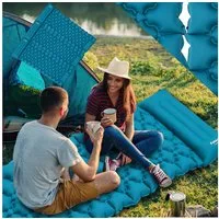 Clanmacy Isomatte 2-Tlg Isomatte Outdoor, Isomatte Ultraleicht, Isomatte Camping Outdoor