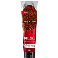 Brillance Haarfarbe 1x Brillance Glanz-Behandlung, Haar Glossing Kupfer (150 ml), 1-tlg., intensiviert die Haarfarbe für bis zu 6 Haarwäschen