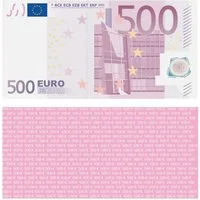 LYSCO Spielgeld 100 Stück Banknoten Geldschein Euro versch. Varianten-75% vom Original, nach Vorschriften der EZB erstellt - auch in Sets bestellbar