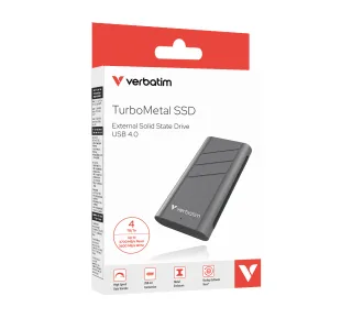 Verbatim TurboMetal | 32023 | SSD - 4 TB