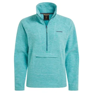 Craghoppers - "Esk II" Fleece-Oberteil für Damen, mit halbem Reißverschluss (Glasiger Aquamarin)