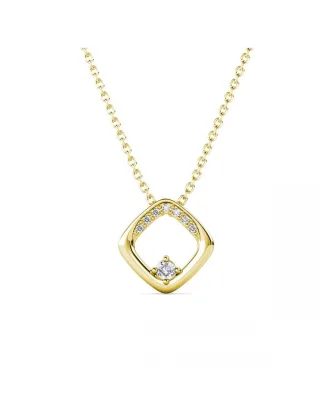 Pendentifs Adelise - Doré et Cristal