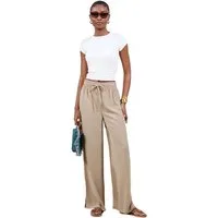 LIPSY Palazzohose Lipsy Hose mit weitem Bein, Kurzgröße (1-tlg)