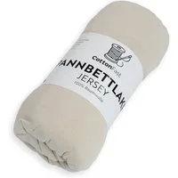 COTTONFAST Bettlaken Spannbettlaken Jersey 180x200 cm mit Gummizug 100% Baumwolle, Ideal für Schlafzimmer Gästezimmer und Apartments!