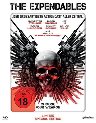 The Expendables - Hero Pack (Limited Special Edition Steelbook) [Blu-ray]