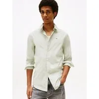 Tommy Jeans Langarmhemd Sabim Stretch Shirt Stretch Hemd, Premium, Slim Fit, mit Elasthan