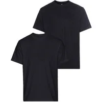 Jordan T-Shirt JHM FLIGHT BASE TEE 2PK (Packung, 2-tlg) sportlicher Stil, für Arbeit, Fitnessstudio und Freizeit