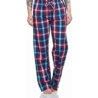 Normann Pyjama Damen Schlafanzug Hose lang gewebt aus Baumwolle – ideal zum relaxen