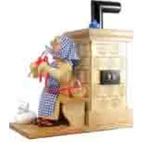 Holz- und Drechslerwaren Legler Räucherofen Räuchermann Oma am Ofen BxHxT 9x21x19,5cm NEU