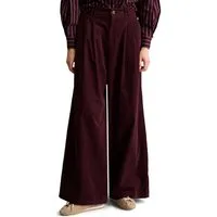 Marc O'Polo DENIM Cordhose Bundfalten, wide aus Organic Cotton