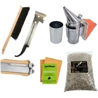 BIENEN SCHMIDT Bienenbeute Imker Profi Set S Imkerset mit Werkzeugen 6-teilig, Set, 6-tlg., Erweitere dein Imker-Abenteuer mit unserem Imker Profi Set
