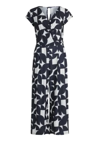 Betty & Co - Jumpsuit Schwarz/Weiß - Gr. - 40