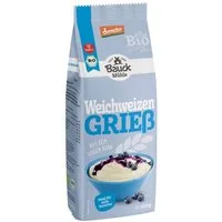 Bauck Mühle Mehl Grieß - Weichweizen 500g