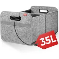 achilles Klappbox Auto Faltbox aus Filz, Kofferraumtasche, Einkaufstasche, Organizer