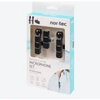 Spectrum Mikrofon Nor-Tec Mikrofon mit Clip 2 Stück USB-C Kabellose Clip-on-Mikrofone