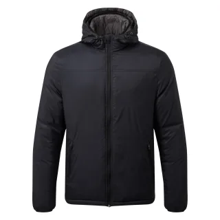 Asquith & Fox Herren gepolsterte Windjacke (Navy/Charcoal)