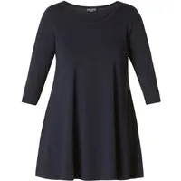 Base Level Curvy Tunikashirt Aria mit Rundhalsausschnitt