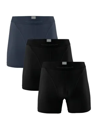 Muchachomalo Herren Pima Baumwolle Boxer Shorts - 3er Pack - Herren Unterwäsche