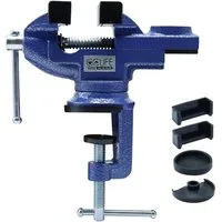 CCLIFE Schraubstock Schraubstock Drehbar 50/70mm Werkbankschraubstock Parallelschraubstock