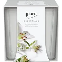 IPURO Duftkerze ipuro ESSENTIALS Duftkerze White Lily 125 g