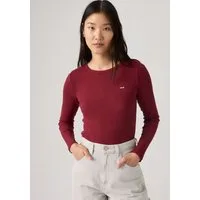 Levi's® Langarmshirt HAYES LS TEE in Ripp-Optik