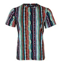 Cascallo T-Shirt Cascallo® Tommaso Herren Premium T-Shirt Bunt Vintage (1-tlg)