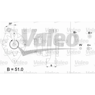 Valeo Generator 436639
