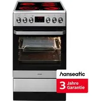 Hanseatic Elektro-Standherd 5022CE3.313eEHiTaDW, inkl. 3 Jahre Herstellergarantie