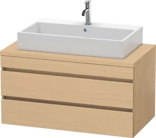 Duravit DuraStyle Konsolenwaschtischunterbau wandhängend Natur Eiche Matt 1000x548x512 mm - DS531903 DS531903030