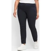 Sheego Jerseyhose Stretch-Hose im Curvy-Schnitt PIA, mit Gummibund