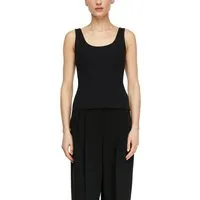 comma Ripptanktop mit Stretch