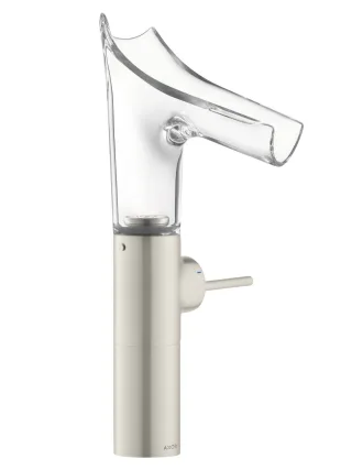 Hansgrohe Waschtischmischer Axor Starck V Edelstahl Optic 12114800