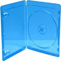 Mediarange DVD-Hülle 50 Blu-ray Hüllen 1er Box 11 mm für je 1 BD / CD / DVD blau