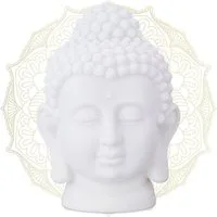 relaxdays Buddhafigur Buddha Kopf (1 St)