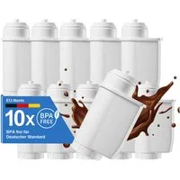 Filswa Wasserfilter für Siemens EQ Series, EQ5, EQ6, EQ7, EQ9, für Brita Intenza 575491, Zubehör für alle Kaffeevollautomaten der EQ Reihe: EQ3/5/6 Plus/7/8/9, Siemens TZ70003, TCZ70003, Bosch TCZ-7003, Ersatz für Brita Intenza Temial, 17000705, Bosc