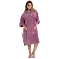OTTO home Badeponcho Lillou, Surfponcho ideal für Sauna, Spa & im Urlaub, Langform, Microfaser, Kapuze, ohne, weich und kuschelig, plüsch, Fleece, Unisex, für Damen und Herren