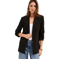 Friends Like These Jackenblazer Friends Like These Blazer mit Leinen, Regular (1-tlg)