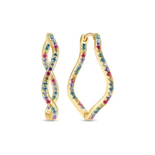 Sif Jakobs Jewellery Creolen SJ-E3879-XCZ-YG