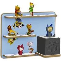 Holzura Kinderregal Regal für Toniebox, Aufbewahrung für Toniefiguren
