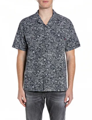 REPLAY - M4157 .000.75102 blue/white - Gr. - XL