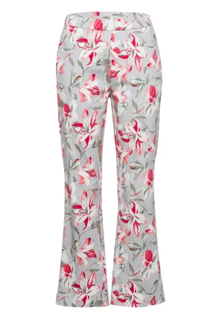 FRANK WALDER - Schlupfhose MIA ELEMENTS in moderner Optik salbei/ecru/cherry - Gr. - 38